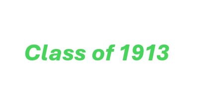 Class of 1913